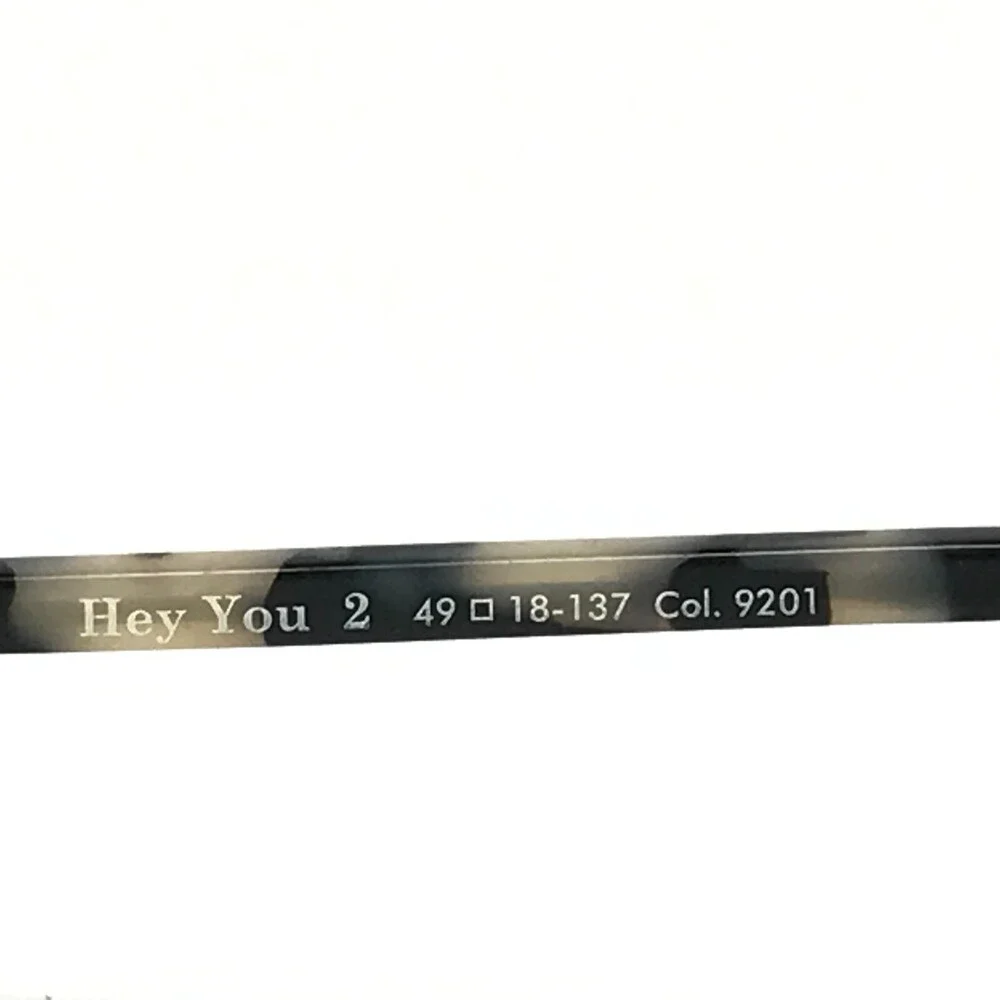 WOOW Eyeglasses Frames Hey You 2 Col.9201 Black Red Gray Tortoise 49-18-137